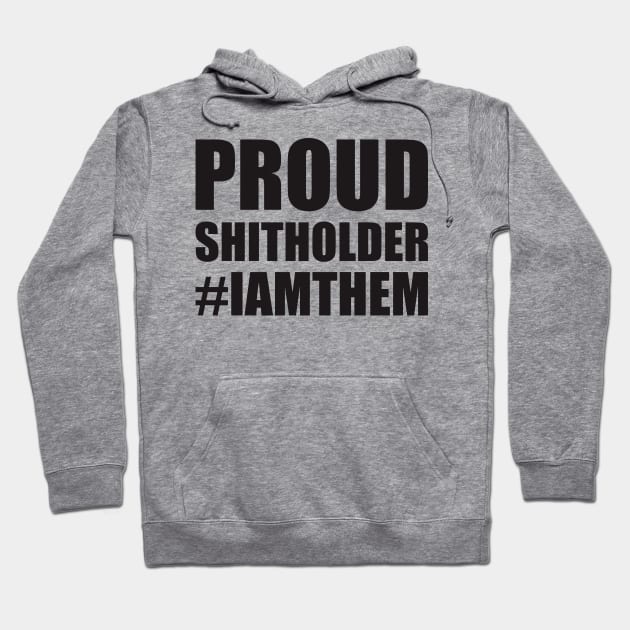 Proud Shitholer #IAMTHEM Anti Racism Hoodie by brokepatel